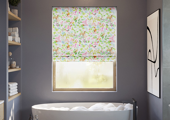 Hedgerow Velvet, Elysia - Motorised Roman Blind - Image 3